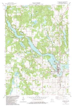 Grantsburg USGS topographic map 45092e1