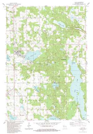 Luck USGS topographic map 45092e4