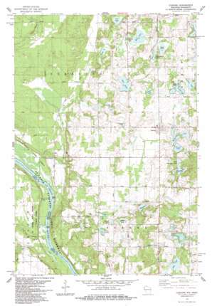 Cushing USGS topographic map 45092e6