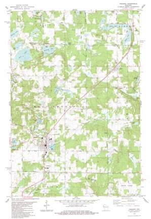 Frederic USGS topographic map 45092f4
