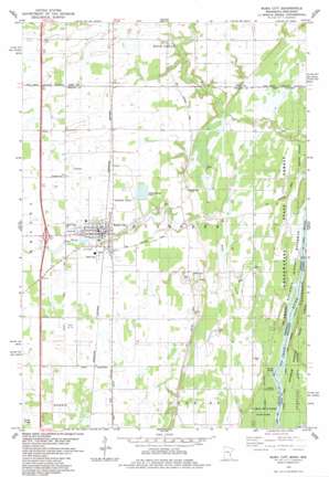 Rush City USGS topographic map 45092f8