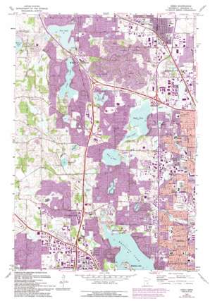 Osseo USGS topographic map 45093a4