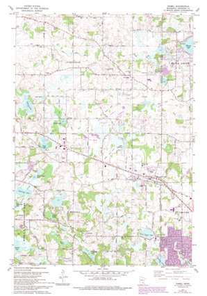 Hamel USGS topographic map 45093a5