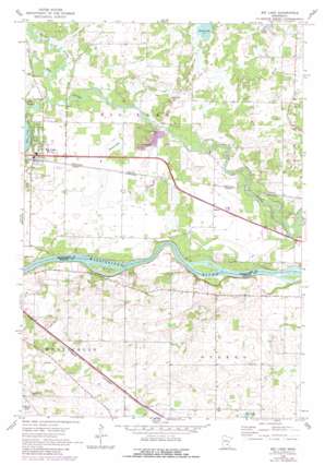 Big Lake USGS topographic map 45093c6