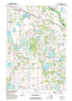 Silver Creek USGS topographic map 45093c8