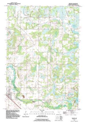 Becker USGS topographic map 45093d7