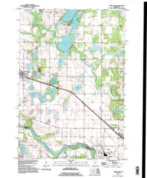 Clear Lake USGS topographic map 45093d8