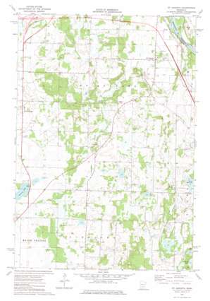 Saint Augusta USGS topographic map 45094d2