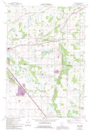Cable USGS topographic map 45094e1