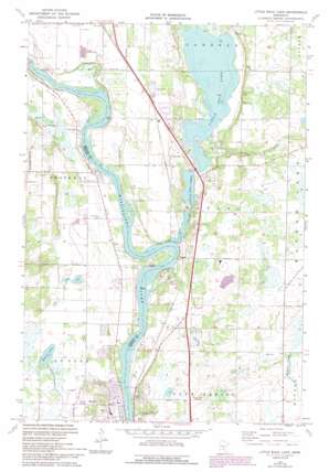 Little Rock Lake USGS topographic map 45094f2