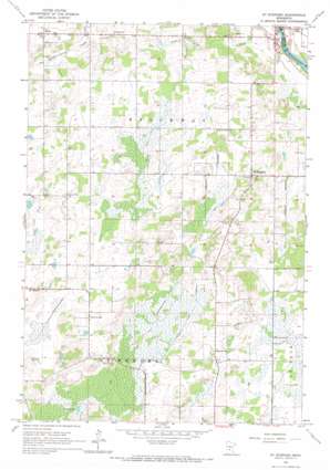 Saint Stephen USGS topographic map 45094f3