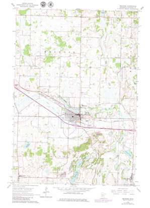 Melrose USGS topographic map 45094f7