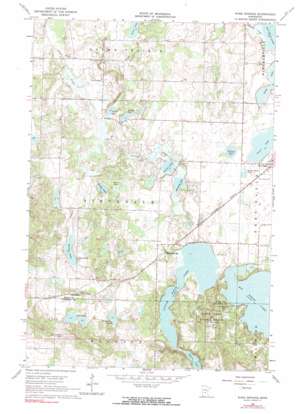 Ward Springs USGS topographic map 45094g7