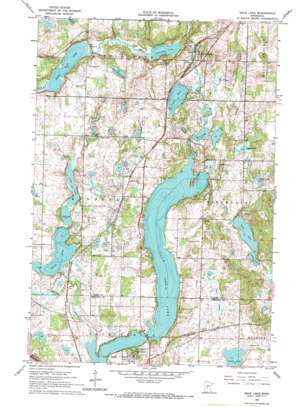 Sauk Lake USGS topographic map 45094g8