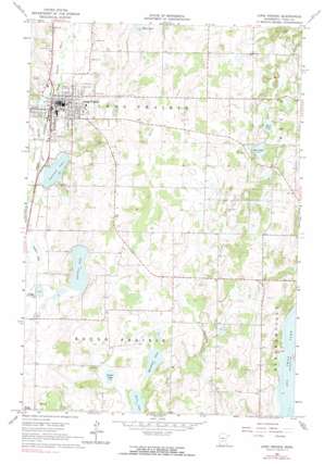 Long Prairie topo map