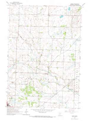 Lake Minnewaska USGS topographic map 45095e1