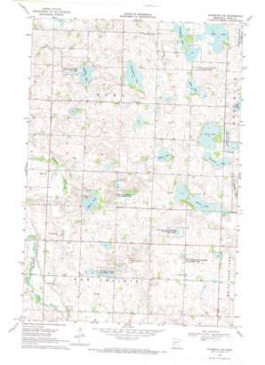 Starbuck NW USGS topographic map 45095f6