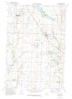 Hoffman USGS topographic map 45095g7