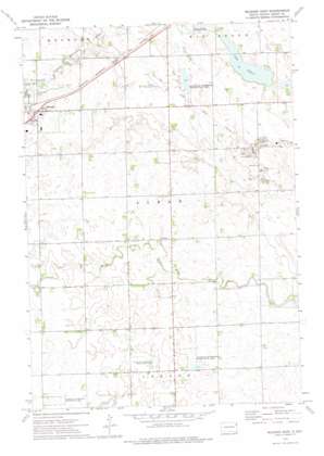 Milbank East USGS topographic map 45096b5