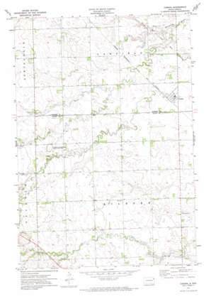 Corona USGS topographic map 45096c7