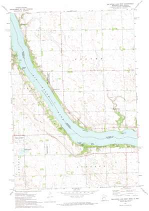 Big Stone Lake West USGS topographic map 45096d6