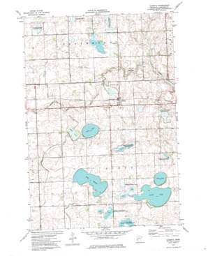 Alberta topo map