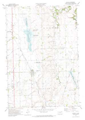 Peever USGS topographic map 45096e8