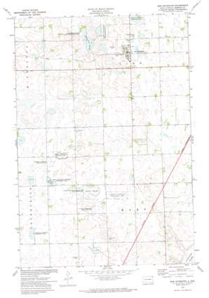 New Effington USGS topographic map 45096g8