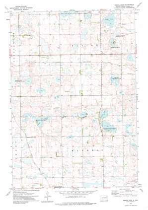 Heggs Lake USGS topographic map 45097a5