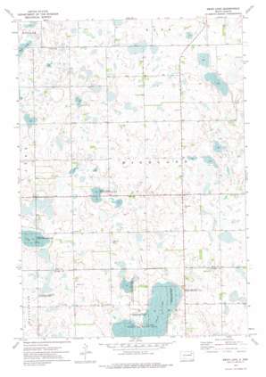 Swan Lake USGS topographic map 45097b5