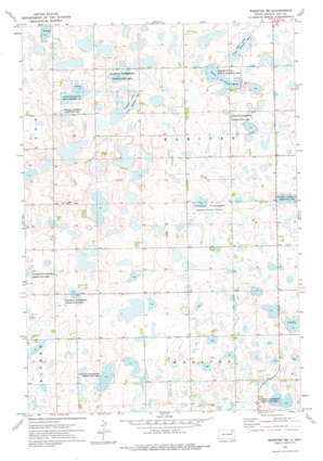 Webster NE USGS topographic map 45097d5