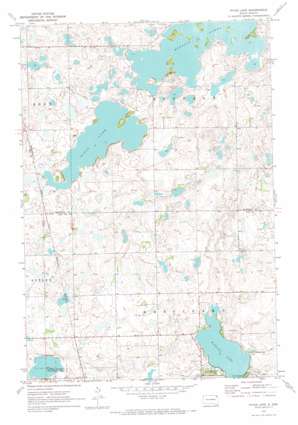 Piyas Lake USGS topographic map 45097e3