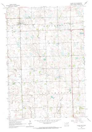 Claire City USGS topographic map 45097g1