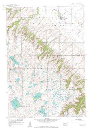 Veblen USGS topographic map 45097g3