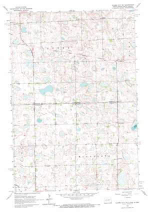 Claire City Ne USGS topographic map 45097h1