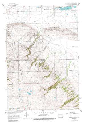 Marlow topo map