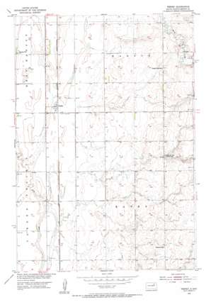 Ferney topo map