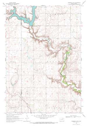 Frederick SW USGS topographic map 45098g6