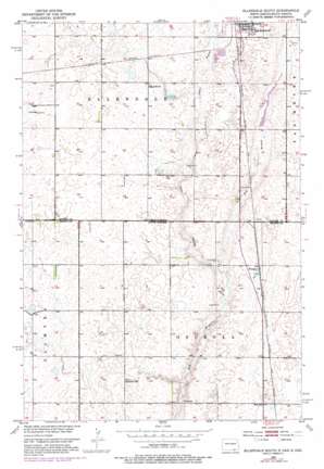 Ellendale South USGS topographic map 45098h5