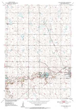 Faulkton West USGS topographic map 45099a2