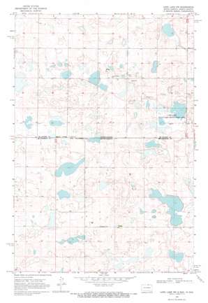 Long Lake Nw USGS topographic map 45099h2