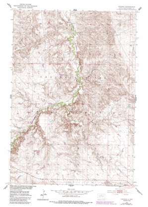 Virginia topo map
