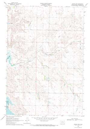 Akaska SW USGS topographic map 45100c2