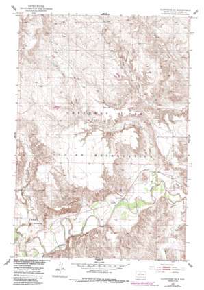 Glencross SE USGS topographic map 45100c7
