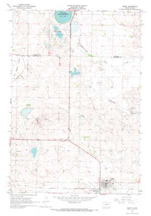 Mobridge USGS topographic map 45100e1