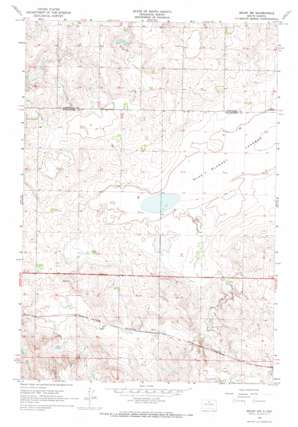 Selby Sw topo map
