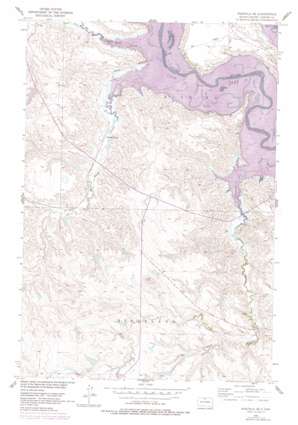 Wakpala SE USGS topographic map 45100e5