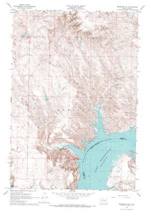 Mobridge NW USGS topographic map 45100f4