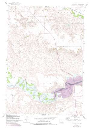Wakpala Nw USGS topographic map 45100f6