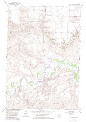 Little Eagle USGS topographic map 45100f7